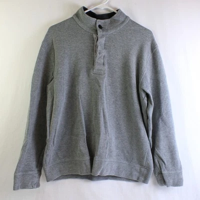 Lands' End Gray Pullover Sweater Men's Size Medium - Image 1 of 4
