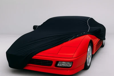 Cubierta elástica interior para Ferrari 328 GTS negra Foto 1 de 4