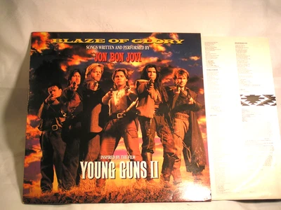 BON JOVI  -   BLAZE OF GLORY !! ( LP ) * 1.D-Pressung * NEAR MINT * - Bild 1 von 3