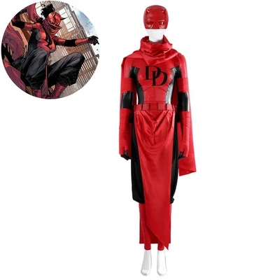 Elektra Natchios Costume Daredevil Cosplay Suit - Image 1 of 4