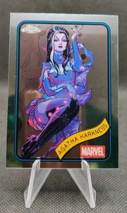 2025 Topps Chrome Marvel #6 AGATHA HARKNESS Trading Card  - Picture 1 of 2