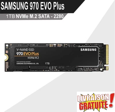 Samsung 970 EVO Plus 500GB SSD M.2 NVMe PC Upgrade Super Speed - Image 1 of 3