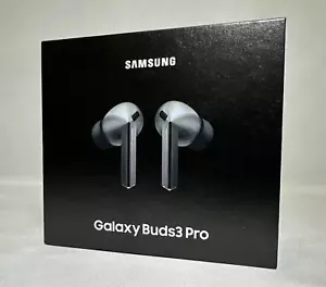Samsung Galaxy Buds3 Pro (SM-R630NZAAMEA) - Plateado - ¡NUEVO SELLADO! - Imagen 1 de 3