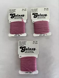 Galaxy Six Strand Embroidery Mercerized Cotton Floss Sub For DMC 3688 - Picture 1 of 2