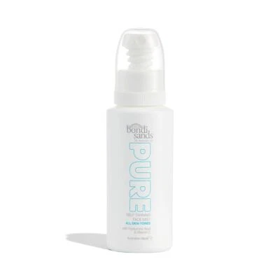 Bondi Sands PURE Self-Tanning Face Mist | Hydrates with Hyaluronic Acid for a - Image 1 of 4