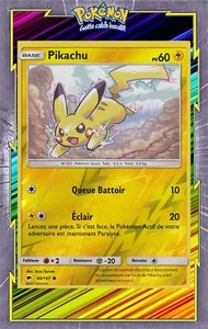 Pikachu Reverse - SL03: Brennende Schatten - 40/147 - Neue Französische Pokemon Karte - Bild 1 von 1