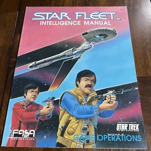 Star Trek RP Star Fleet Intelligence Manual Game Operations Source Book RARE - Picture 1 of 1