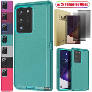 For Samsung Galaxy Note20 Ultra 5G Phone Case Cover / Privacy Screen Protector - Picture 1 of 81