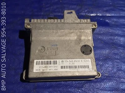 OEM 1995 MERCEDES BENZ E320 ECU 412.228/001/032 ENGINE COMPUTER BRAIN ECM #1112 - Image 1 of 2