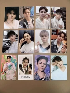 (LOT) SEVENTEEN VERNON OFFICIAL ALBUM + POB PHOTOCARD YZY FML FACE THE SUN - Picture 1 of 1