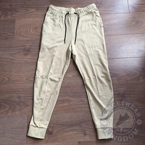 Nike Sportswear Tech Fleece Pants Slim Fit Taper Beige Size L DX0826 783 - Picture 1 of 6