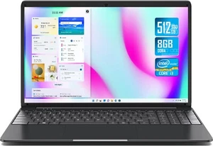 SGIN 15.6'' Laptop 4GB RAM 128GB SSD with Intel Celeren Up to 2.4GHz WIFI - Picture 1 of 9