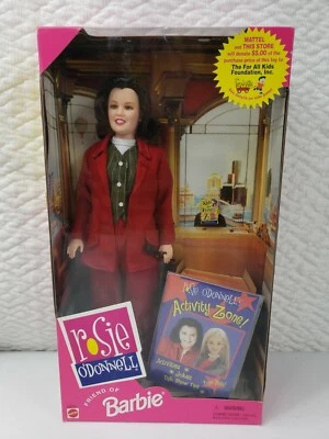 Muñeca de colección Mattel 22016 Rosie O'Donnell Friend of Barbie 12" 1999 en caja original Foto 1 de 4