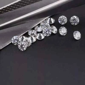 Loose Lab-Grown CVD Diamond LOT 2.80 MM D Color IF CLARITY 13 PCS Certified - Picture 1 of 7