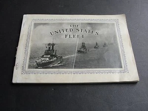 "SALE"-The United States Fleet by Edwards, U.S. Naval Institute, 1929 Booklet. - Bild 1 von 12