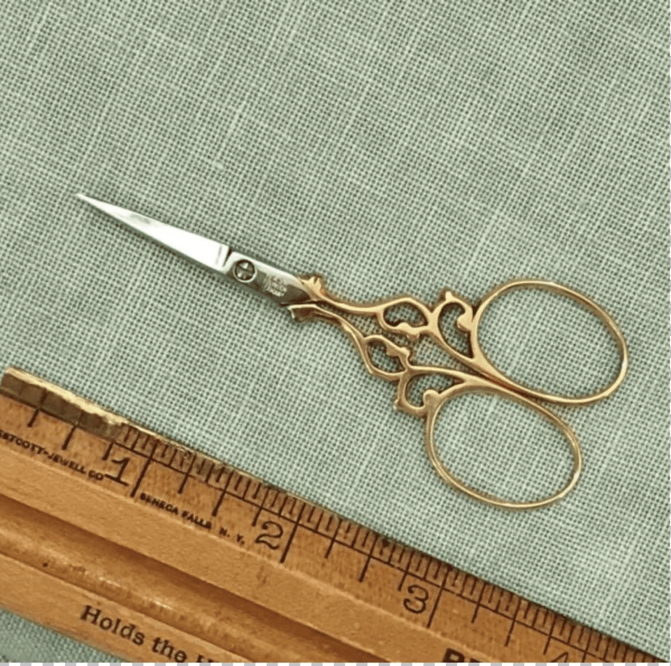Wasa Solingen 3 1/2"Scroll embroidery scissors needlepoint cross stitch quilters - Image 1 of 1