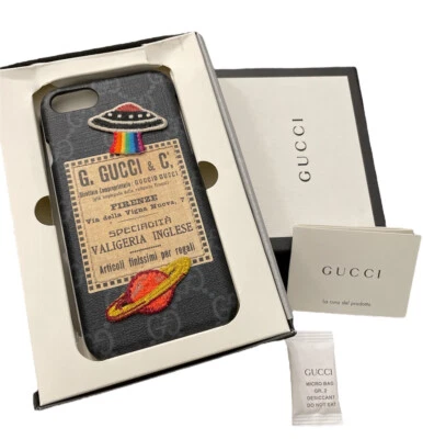 古驰 Supreme Patch Spaceship UFO iPhone 7 或 8 手机壳 — 第 1/3 张图片