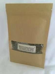 MEDITERRANEAN HERBAL SPICE Organic Garlic Sea Salt Parsley Rosemary Basil 2 oz. - Picture 1 of 5