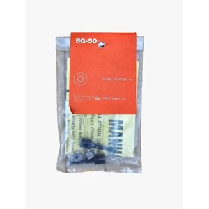 SELTENE Vintage Nos 1986 Varicom BIG GRIZZLY Teile Tasche BG-50 Radadapter & Front - Bild 1 von 4
