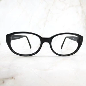 Elizabeth Arden Eyeglasses Frame EA 49-2 Unisex Adult Black Full Rim Oval - Picture 1 of 7