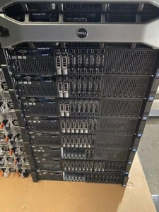 DELL R720 2 x E5-2650 V2 @ 2.60GHz 256GB RAM 8 x 900GB HDD H710 - Picture 1 of 2