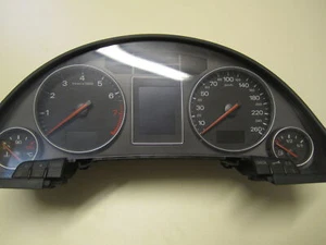 8E0920900H Audi A4 2003bj instrument cluster  RED Colored  8E0 920 900 H - Picture 1 of 2