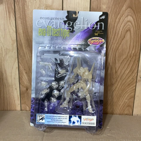 XEBEC JCTC Kaiyodo Action Figure NIP Neon Genesis Evangelion EVA-01 Test Type Cover