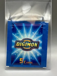 SEALED Digimon Swedish 5 Card Promo Booster Pack Happy Meal McDonalds Mega Rare - Picture 1 of 4