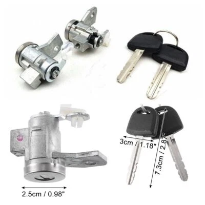 Interruptor de encendido de coche cilindro de bloqueo con llave 19121155 para Chevrolet Colorado 2 piezas Foto 1 de 4