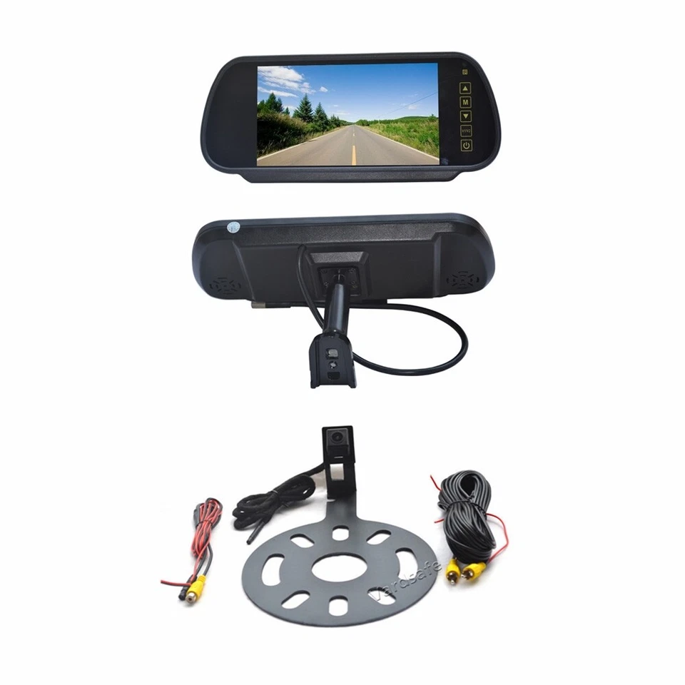 7" Replacement Rear View Screen & Reverse Camera for Jeep Wrangler (2007-2018) - Image 1 of 4