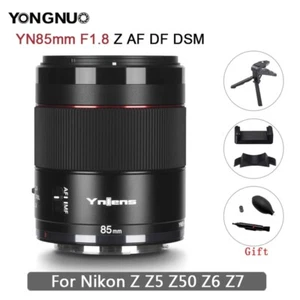 YONGNUO YN85mm F1.8 DF DSM Z full frame 85mm AF lens For Nikon Z 6 Z6II Z7II ZFC - Picture 1 of 6