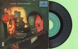 ALBERTO SOCARRAS Latin Impression 1 COLUMBIA ECGE-70784 Press Spain 1956 EP VG+ - Picture 1 of 5