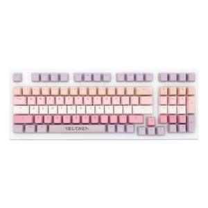 TAIHAO LOVE IN PARIS PBT DOUBLE SHOT KEYCAPS FOR DIY GAMING MECHANICAL KEYBOARD - Picture 1 of 7