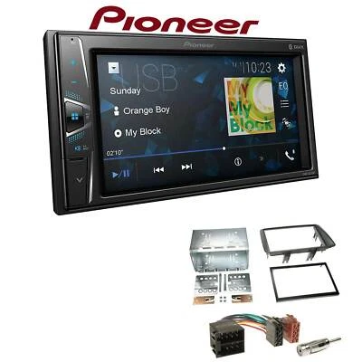 Pioneer Autoradio Bluetooth Touchscreen USB für Fiat Panda 2003-2012 grau - Bild 1 von 4