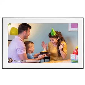 15.6 Inch Digital Photo Frame 32GB Memory 1920X1080 IPS HD Touch Screen Playable - Picture 1 of 12