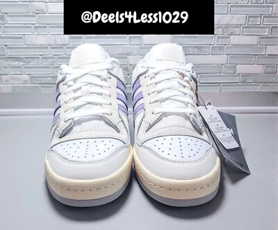 Adidas X Packer Forum 84 Low CL Mens Size 10 Grey Lilac White HQ6123 - Image 1 of 4