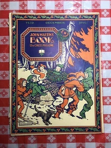 Old Christmas 1930 John Martin’s Book The Child’s Magazine - Bild 1 von 9