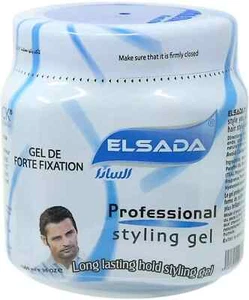 Elsada Professional Long Lasting Hold Styling Haargel 1000ml Kostenloser Versand. - Bild 1 von 3