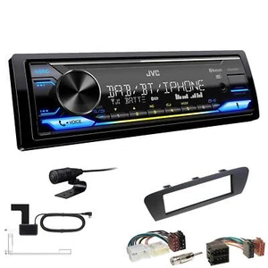 JVC DAB Bluetooth mit Antenne Radio für Renault Scenic Grand Scenic dunkelbraun - Bild 1 von 6
