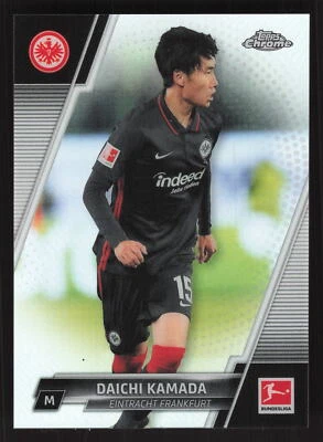 2021-22 Topps Chrome Bundesliga #39 Daichi Kamada Refractors Eintracht Frankfurt - Image 1 of 2