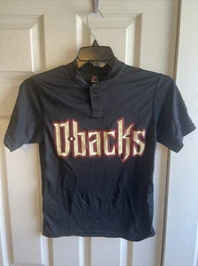 Arizona Diamondbacks Jersey T-Shirt Black - Picture 1 of 6