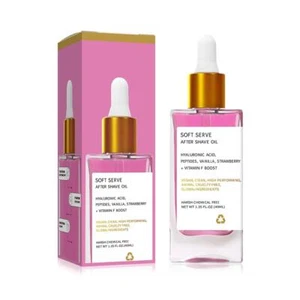 Strawberry Vanilla After Shave Oil women for Smooth Skin Soft Serve• - Picture 1 of 13