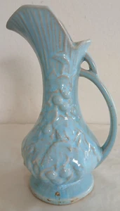 Brocca per vite McCoy blu chiaro in rilievo alta 9,25" vintage - Foto 1 di 24