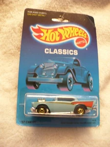 46A- HOT WHEELS 57 CHEVY #9638 MIP SIN PERFORAR - Imagen 1 de 12