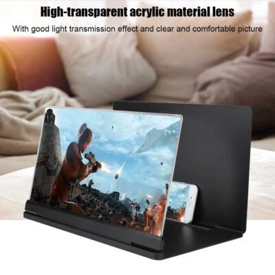 18X 3D Cellulare Schermo Lente d'ingrandimento Amplificatore HD per Smartphone - Immagine 1 di 4