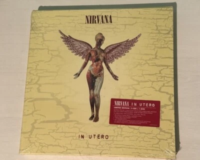 Nirvana In Utero Limited Super Deluxe 20th Anniversary 3 x CD Box Set + DVD New - Bild 1 von 4