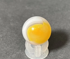 Vintage Vitro Yellow Jacket Marble .60" - Picture 1 of 6