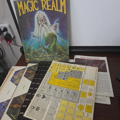 Magic Realm board game by Avalon Hill EX COND UNPUNCHED COMPLETE - Image 1 of 4