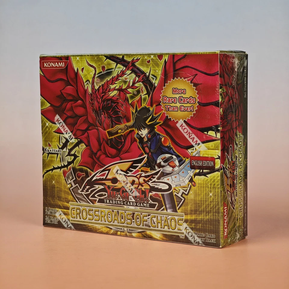 YU-GI-OH! CROSSROADS OF CHAOS ENGLISH EDITION OVP SEALED - Bild 1 von 4