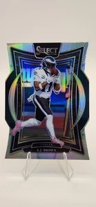 2024 Panini Select - CONCOURSE A.J. Brown Silver Prizm Die-Cut #2 EAGLES - Picture 1 of 2